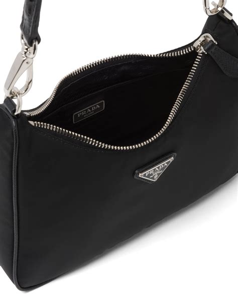 prada re-edition hobo|Prada mini hobo bags.